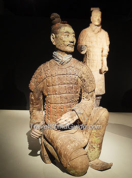 Kneeling archer, Qin terra cotta warriors